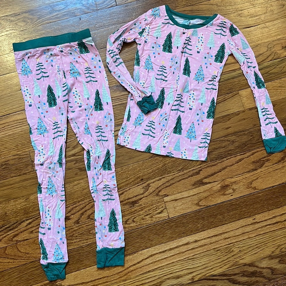Little Sleepies Twinkling Stars Top & Bottom Pajama Set 5:6